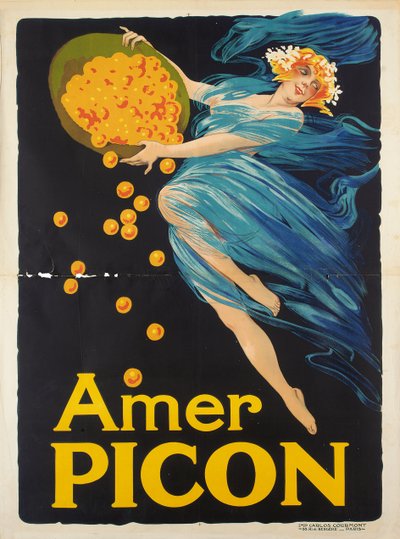 Reklamní plakát na aperitiv Amer Picon od Unbekannt