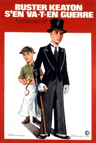 Filmový plakát Doughboys od Edwarda Sedgwicka s Busterem Keatonem a Sally Eilersovou 1930 od Unbekannt
