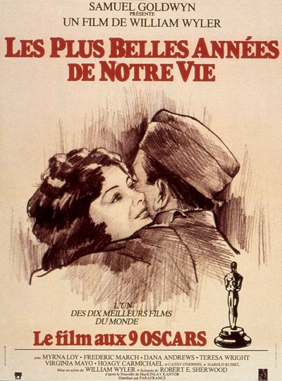 Affiche du film Nejlepší léta našeho života od Williama Wylera 1946 od Unbekannt