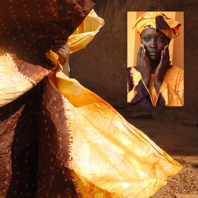 African-prints 35, 2009 (foto) od Unbekannter Künstler