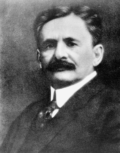 Albert Abraham Michelson, americký fyzik, c 1910 od Unbekannt