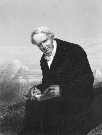 Alexander von Humboldt, , kolem 1830 (č/b foto) od Unbekannt