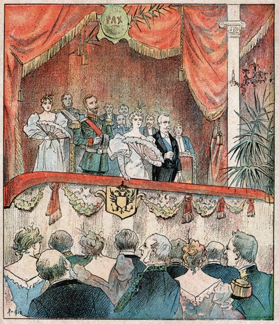 francouzsko-ruská aliance. Francouzská ruská aliance. od Nicolas Liez