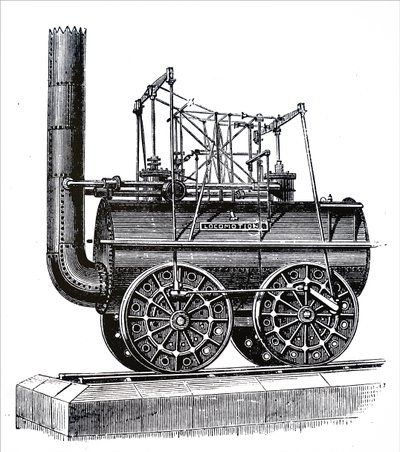 Motorová lokomotiva, kterou jsem postavil George Stephenson od Unbekannt