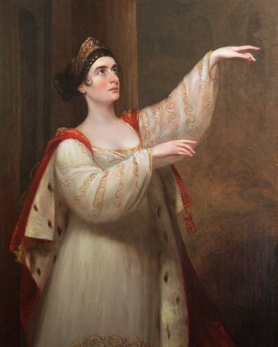 Angelica Catalani v roli Semiramide od Unbekannter Künstler