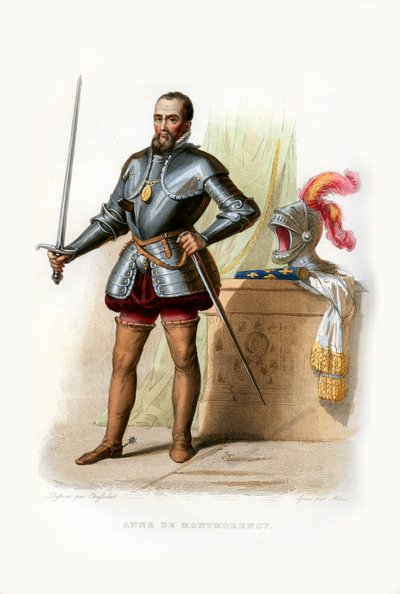 Anne de Montmorency od Unbekannter Künstler