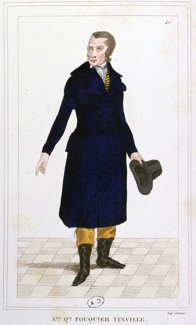 Antoine Fouquer Tinville od Unbekannter Künstler