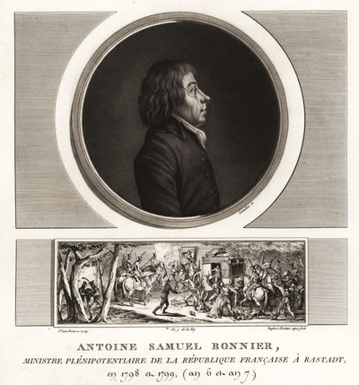 Antoine Samuel Bonnier, zplnomocněný ministr Francouzské republiky od Unbekannt