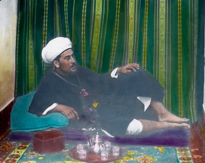 Arab s čajem od Unbekannter Künstler