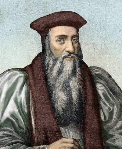 Arcibiskup Thomas Cranmer od Unbekannter Künstler