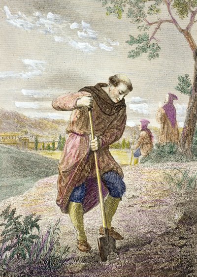 Armand Jean Le Bouthillier de Rance (1626-1700), opat a zakladatel trapistických cisterciáků. od Unbekannter Künstler