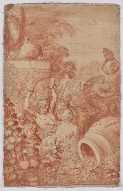 Bacchanal od Unbekannter Künstler