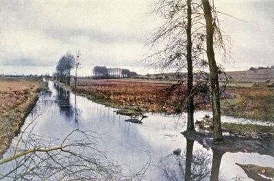 Bitva na Marně, bažiny Saint Gond od Unbekannter Künstler