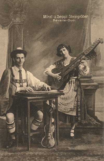 Bavaria-Duo, Německo, cca 1910 (pohlednice) od Unbekannter Künstler