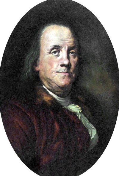 Benjamin Franklin od Unbekannter Künstler
