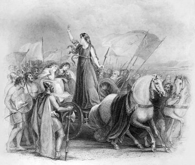 Boudica / Boadicea od Unbekannter Künstler