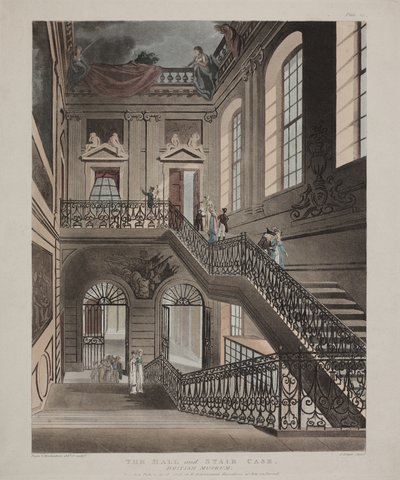 Britské muzeum, Holborn, 1808 od Unbekannt