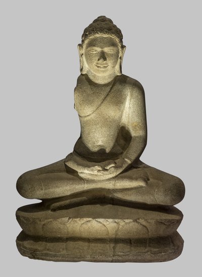Buddha dělá gesto meditace od Unbekannt