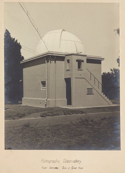 Budova a kopule pro astrografický dalekohled od Unbekannt