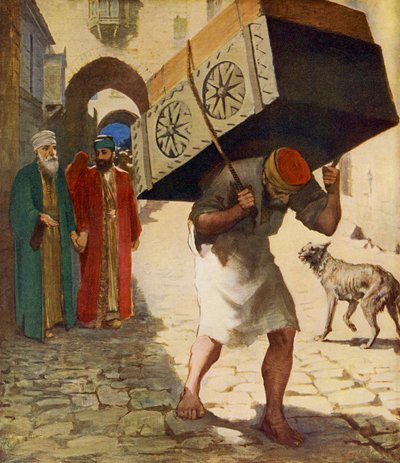 Nosič břemen, Jeruzalém od Unbekannter Künstler