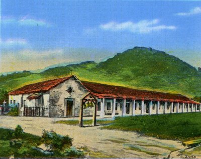 Kalifornie: Mission San Rafael od Unbekannter Künstler