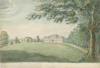 Canwell Hall: malba akvarelem, nd [?18. století] od Unbekannt