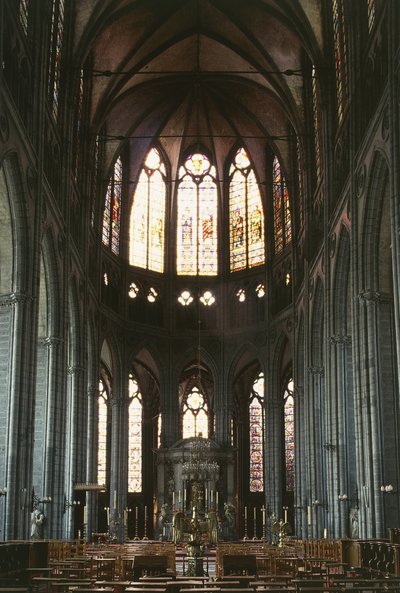 Centrální loď v katedrále Panny Marie Tournai (foto) od Unbekannter Künstler