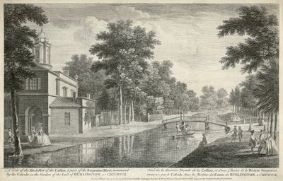 Chiswick House (rytina) od Unbekannter Künstler