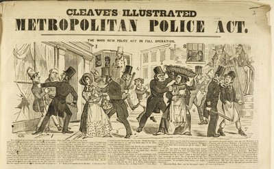 Cleave’s Illustrated Metropolitan Police Act od Unbekannter Künstler