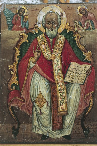 Detailní záběr na svatého od Benjamin Baud