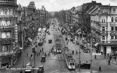 Kolín nad Rýnem, Německo od Unbekannter Künstler