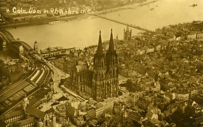 Kolín nad Rýnem, Německo, počátek 20. století od Unbekannter Künstler