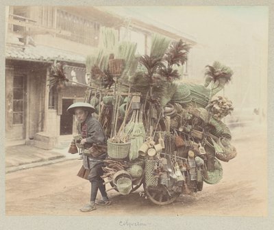 Colporter - Japonsko 1880-1910 od Unbekannter Künstler