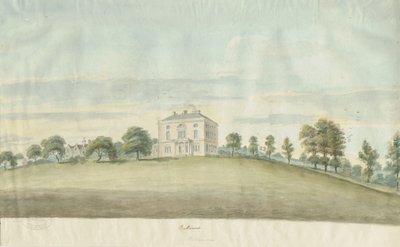 Colton - Bellamore House: malba akvarelem a [c 1800] od Unbekannt