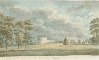 Colton - Bellamore House: malba akvarelem a [c 1820] od Unbekannt