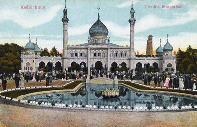 Kodaňské zahrady Tivoli od Unbekannter Künstler