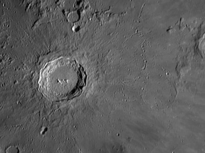Kráter Copernicus od Unbekannter Künstler