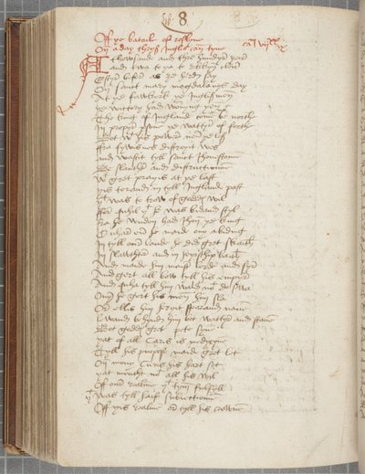 Kopie kroniky Andrew of Wyntoun, Fol 325 verso, cca 1550 (inkoust na papíře) od Unbekannt