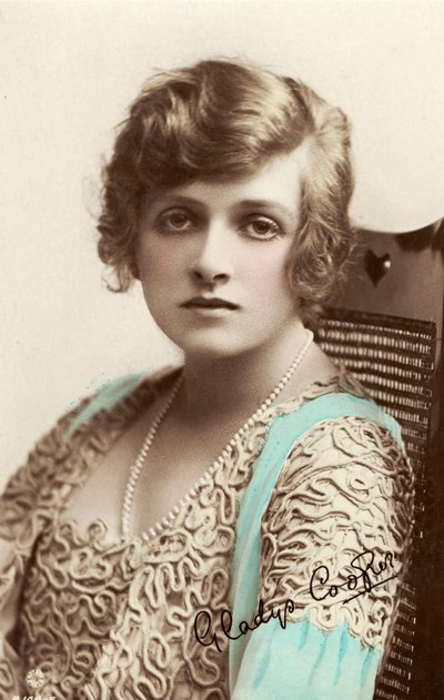 Dame Gladys Constance Cooper konec 19./začátek 20. století (pohlednice) od Unbekannter Künstler