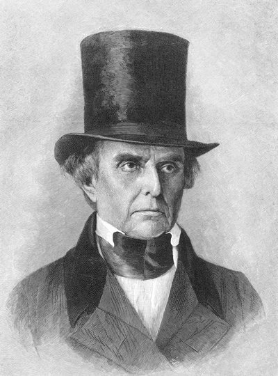 Daniel Webster , americký politik (b/w foto) od Unbekannt