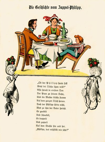 Struwwelpeter od Dr. Heinricha Hoffmanna od Unbekannter Künstler