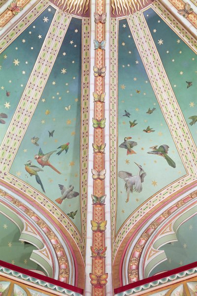 Detail stropu, Castell Coch, Jižní Wales (foto) od Unbekannt