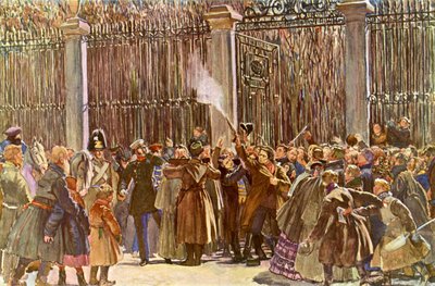 Pokus Dmitrije Karakozova o atentát na Alexandra II. od Unbekannter Künstler