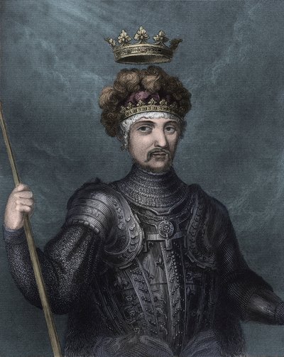 Černý princ Edward od Unbekannter Künstler