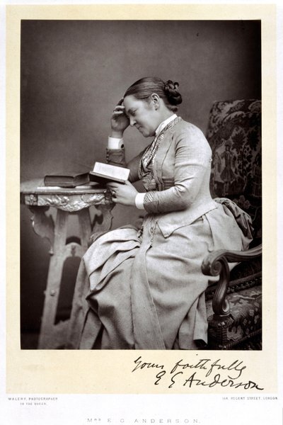 Elizabeth Garrett Anderson, lékařka, c 1880 od Unbekannt
