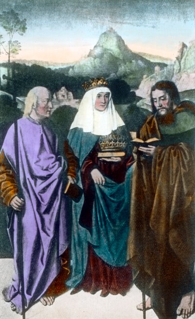 Elizabeth kolmella kruunulla od Unbekannter Künstler