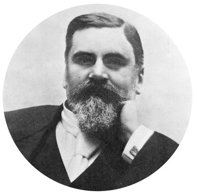 Emile Levassor, francouzský výrobce automobilů, c 1885 od Unbekannt