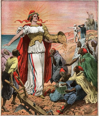 Empire colonial francais. Francouzská koloniální říše. od Unbekannter Künstler