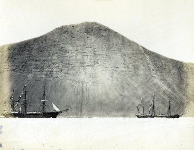 Rychle z ledové kry, pod mysem Prescott, Franklin Pierce Bay (Kanada) od Unbekannter Künstler