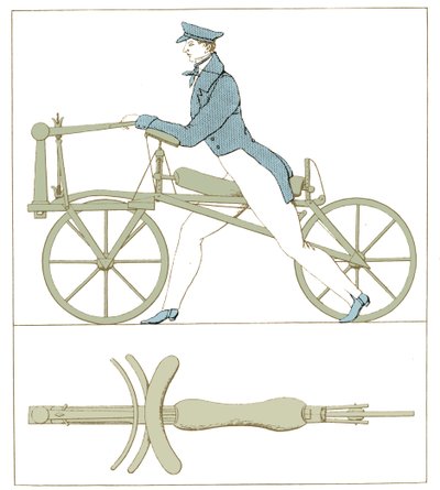 První dandy-horse od Unbekannter Künstler
